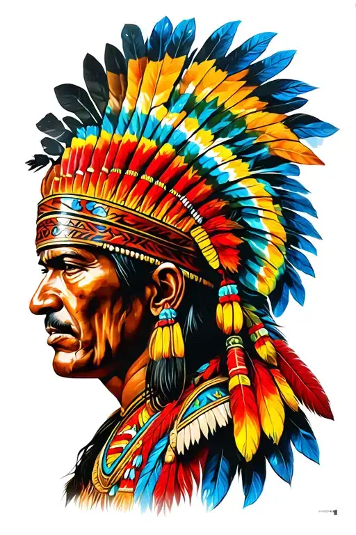 Puerto Rican Femail Taino Indian Warrior