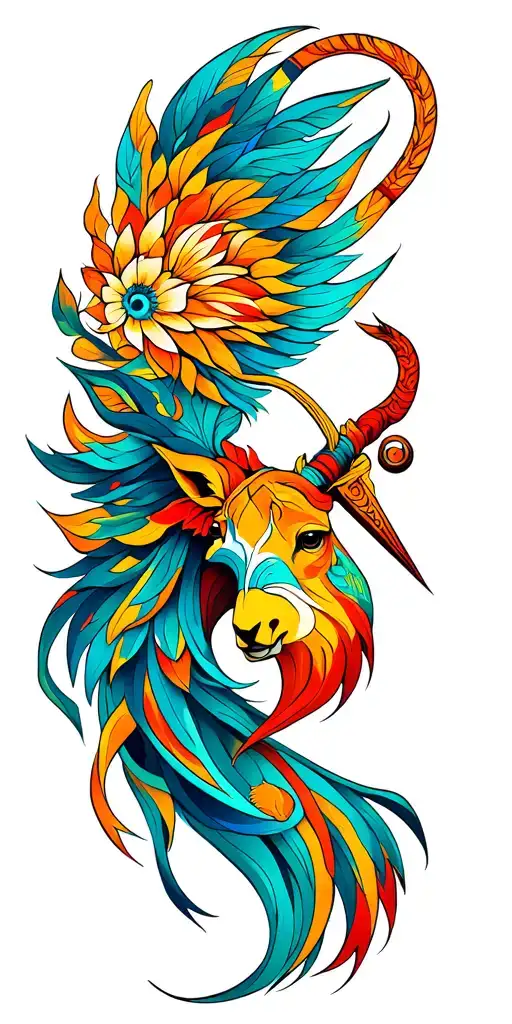 Sagittarius Tribal Patterns