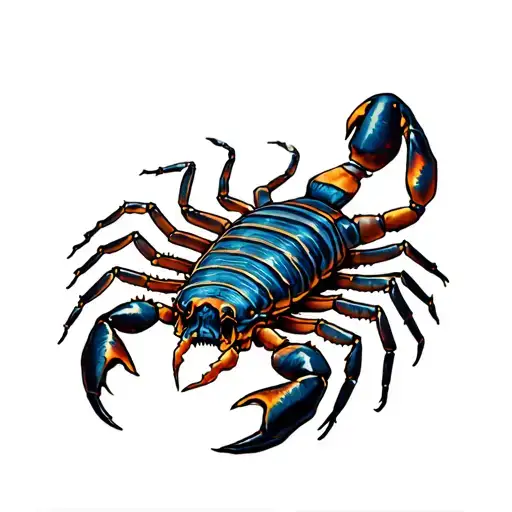 Scorpion With Fingerprint