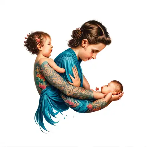 New Zealand And Welsh Heritage Marking Birth Of A Grandchild