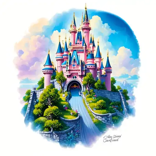 Sleeping Beauty Castle Disneyland