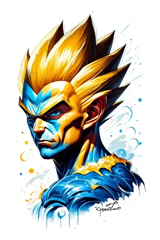 Vegeta Ultra Ego