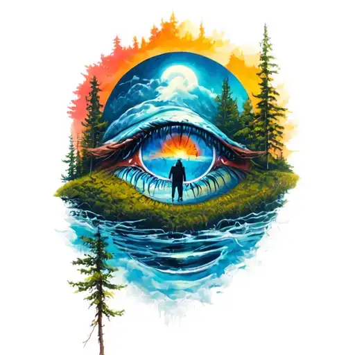 Movie Tattoo In The Wild Nature