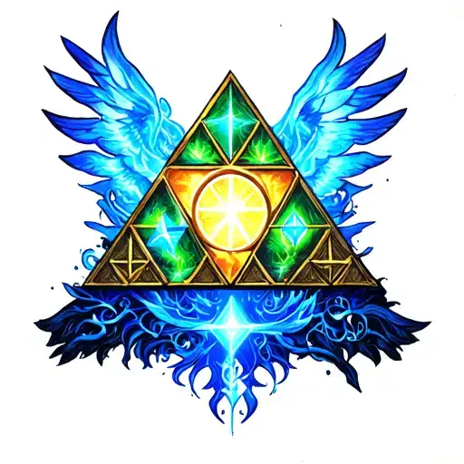Legend Of Zelda Triforce