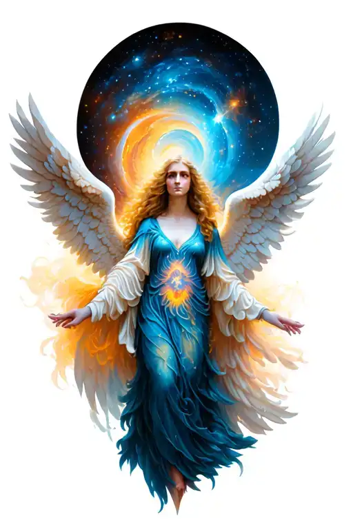 Seraphim Angel In Universe