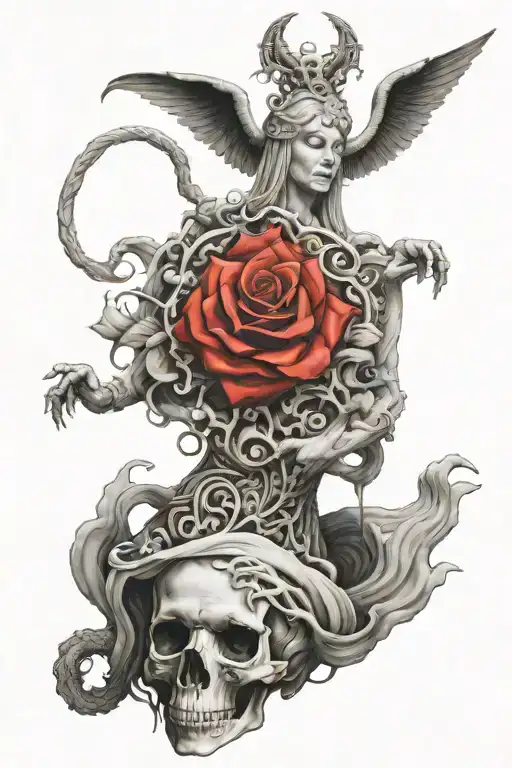 Goddess That Represents The Evil Within Myself