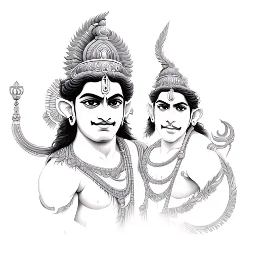 Hanuman & Shiv Ji