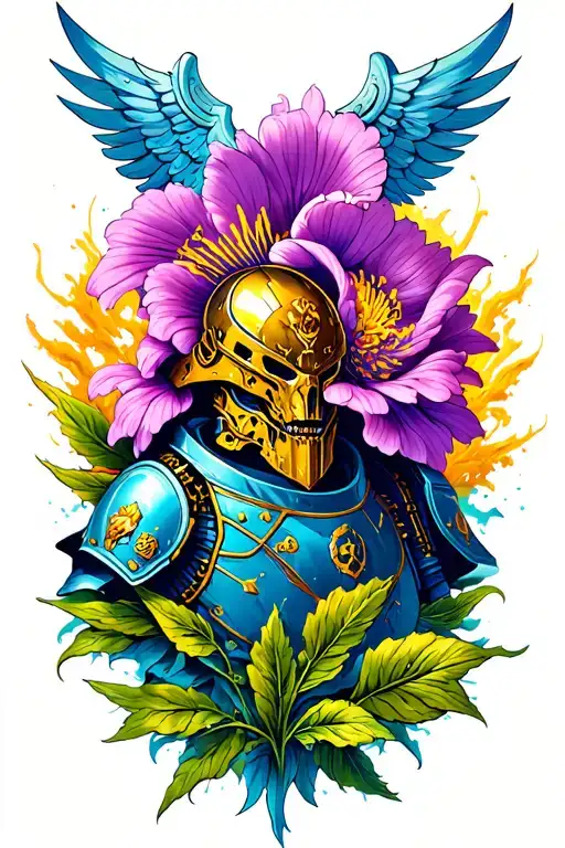 Warhammer 40K Space Marine Germania Blume
