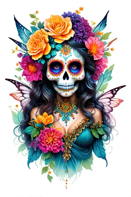 Sugar Skull Fairy