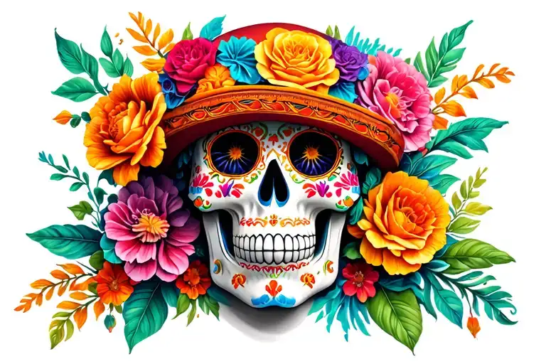 Mexican Sugar Skull