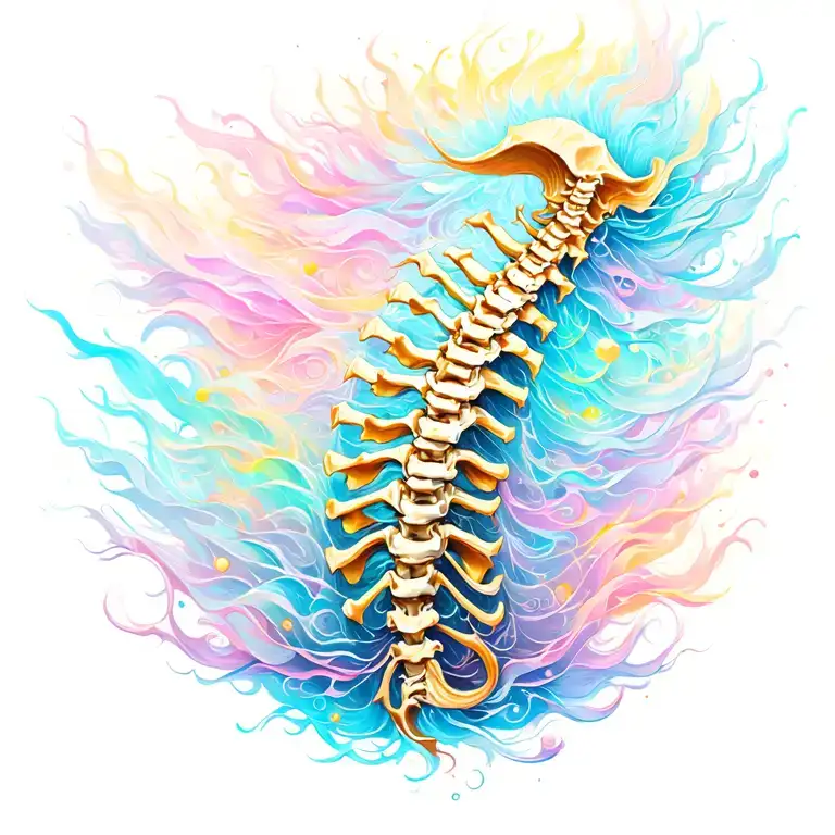Spine Tatoo Design