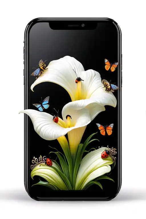 Cala Lily Butterflies Bees Ladybirds Tiara