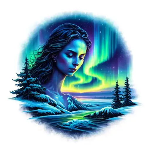 Northern Lights Massage Themed