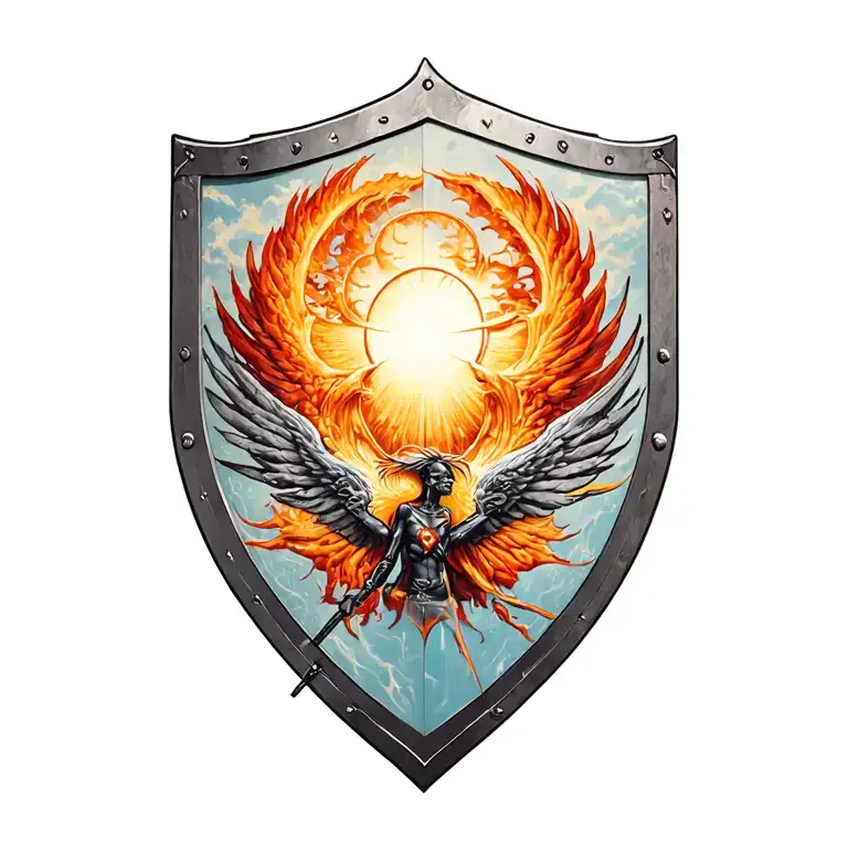 Abuse Survivor Warrior Shield
