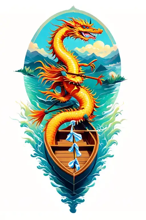 Dragon Boat Riding