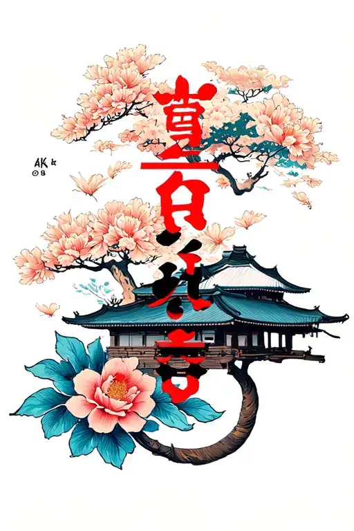 Japan Font That Says