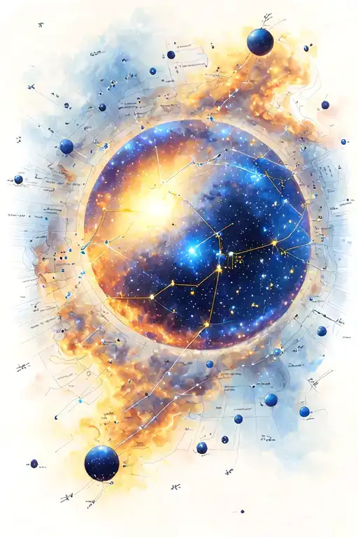 Orions Belt Constellation Map