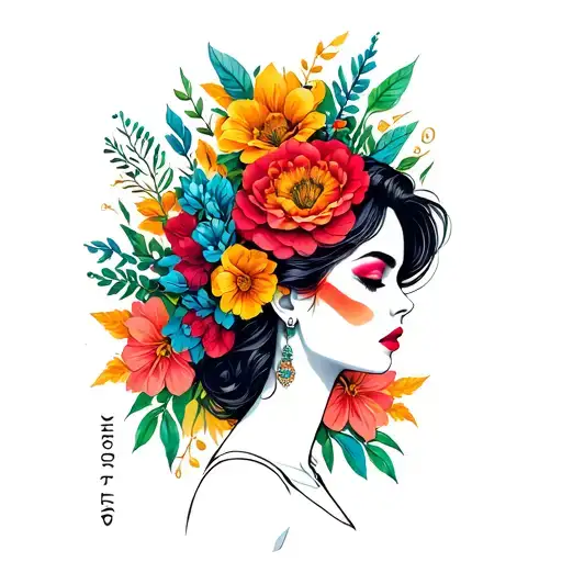 A Tattoo For My Latin Girlfriend Born October 1997 And Likes Latin Music