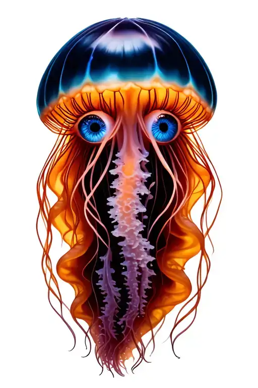 Jellyfish But The Tops Are Eyes