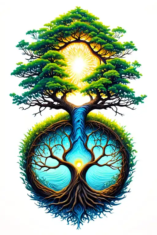 Tree Of Life Intertwined