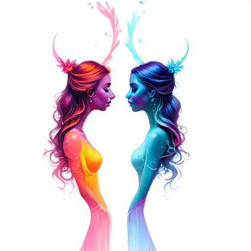 Complicated Sisters Relationship Symbolized