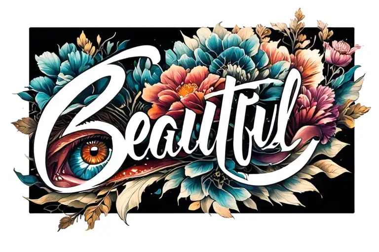 Beautiful Chaos Tattoo idea