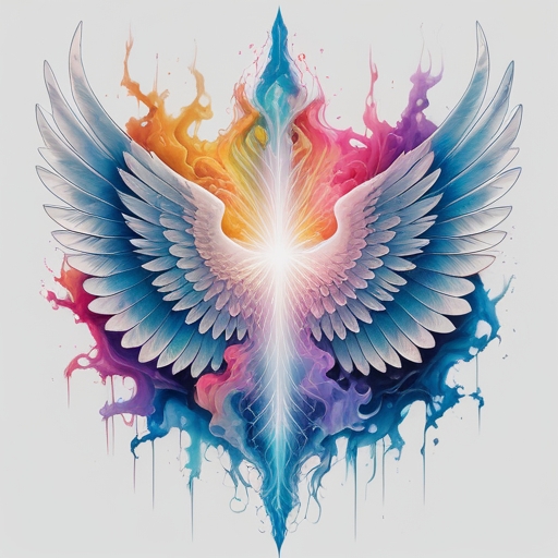 Sacred Wings of Eternal Light