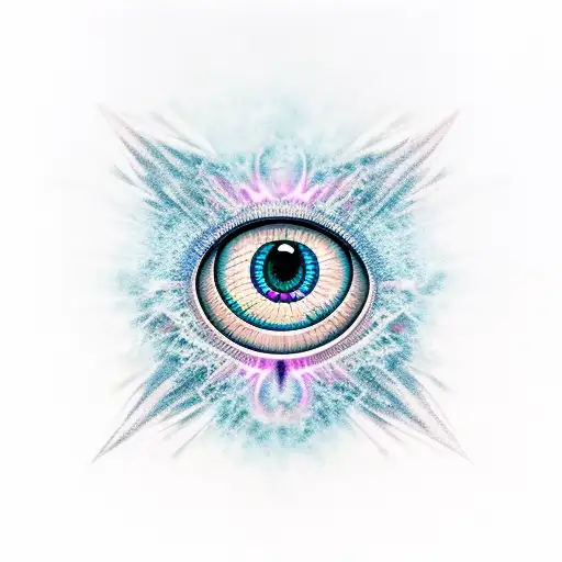 Illuminati Eye With Space