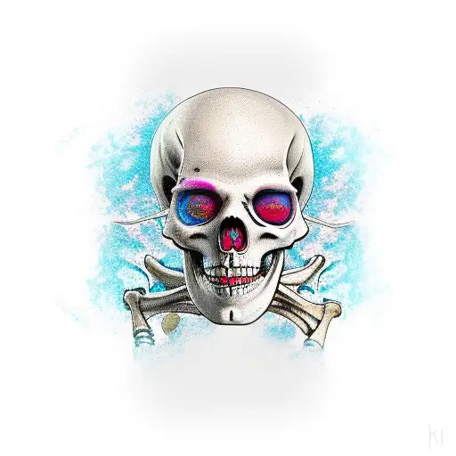 Full Skeleton With Hair