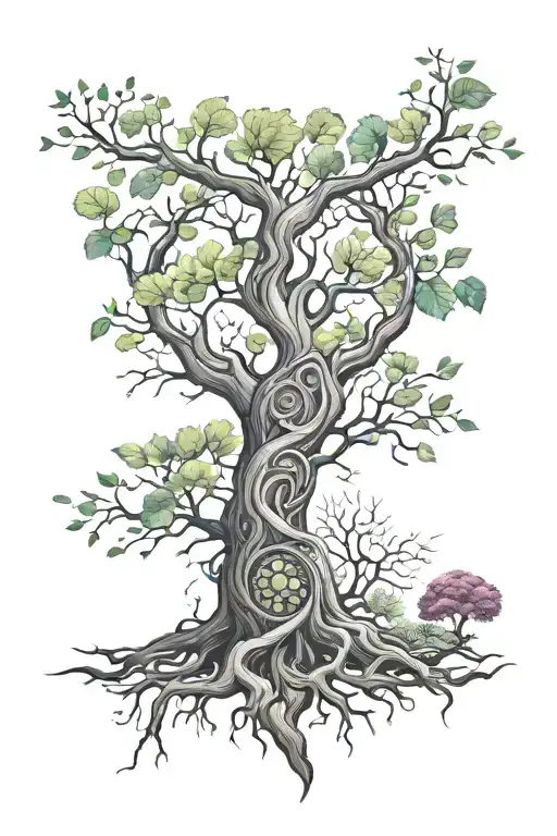 Tree Of Life Intertwined