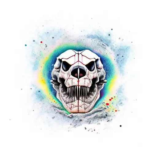T-rex Skull