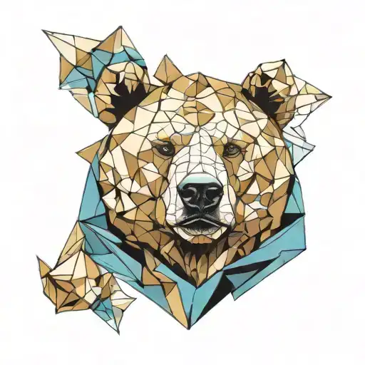 Bear Head Origami