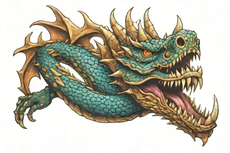 Dragon Around Hand