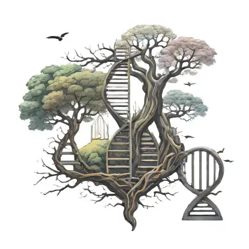 Dna And Tree