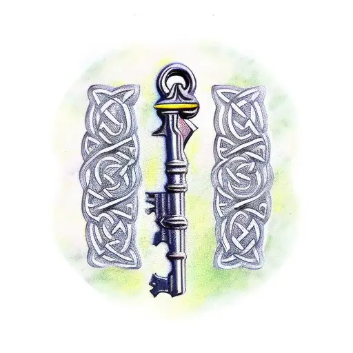 Celtic Old Fashioned Key