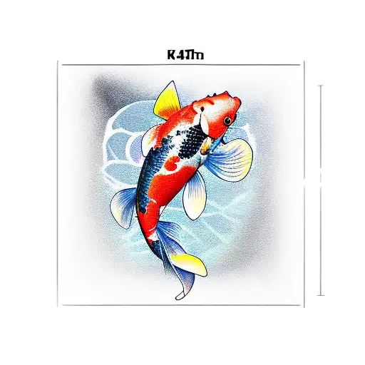 Koi Fish Petal