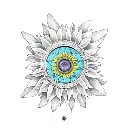 Sunflower Moon Dream Catcher