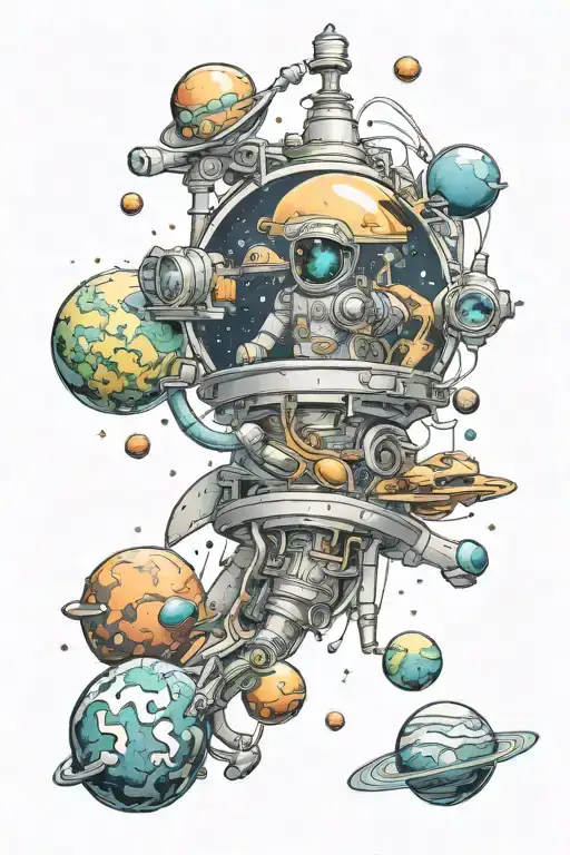 Space Tattoo Incorporating Pharmacy