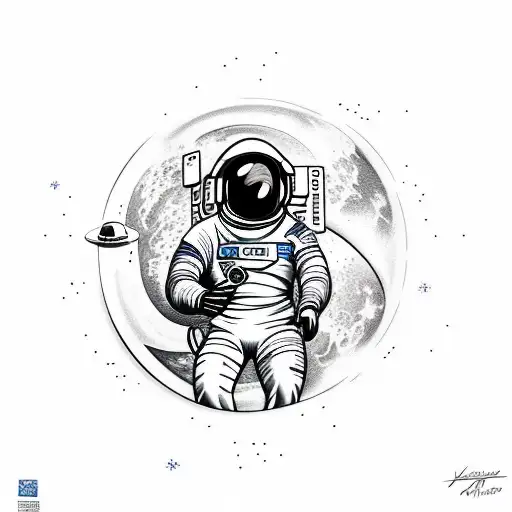 Astronaut In Space