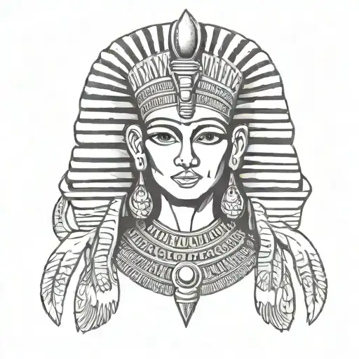 Egypt And Indian Goddess