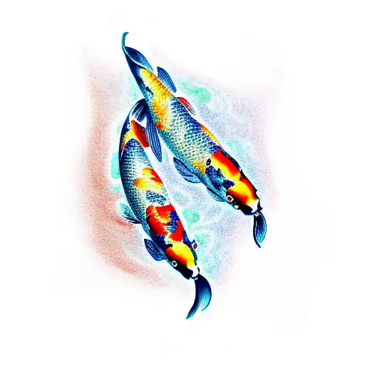 Koi Fish Smoking A Blunt