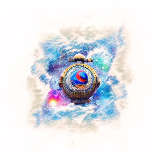 Space With Hieroglyphics