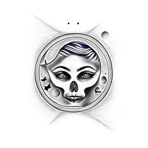 Witch With A Half Moon