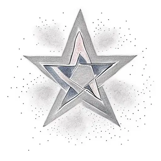 Matching 4 Point Star