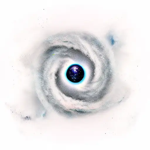 Galaxy Planets Black Hole Dust Clouds