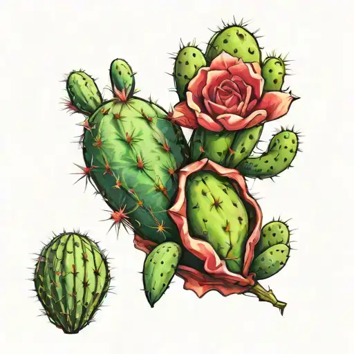 Cactus And Broken Heart
