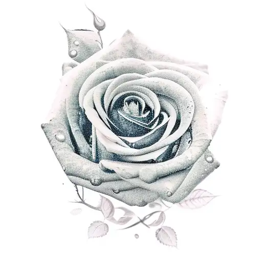 Half Sleeve Tattoo With Assorted Plants Cascading Down Into A Rose On Under Forearm