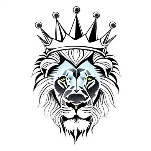 Lion With Crown