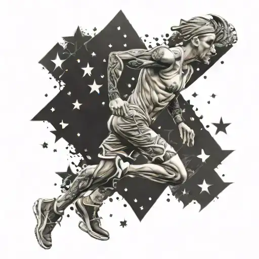 Six Star Marathon Runner