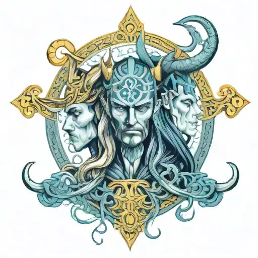 Norse Loki Gemini
